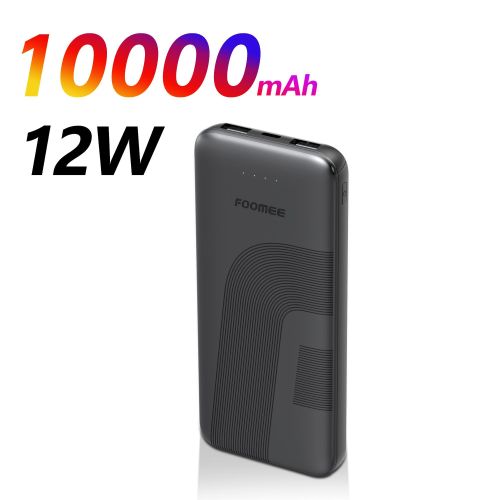 FOOMEE 10000 mAh Portable Slim Power Bank with 12W Fast Charging and LED Light Indicator Item | Buy FOOMEE 10000 mAh Portable Slim Power Bank with 12W Fast Charging and LED Light Indicator | SPOP Enterprise Global